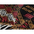 thumbnail image 4 of Ambesonne African Quilted Bedspread Set 3 Pcs, Wildlife Animal Skin, Queen Size, Brown and Red, 4 of 5