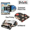 thumbnail image 5 of Custom Blankets with Photos Text Picture Blanket Personalized for Kids Adults Customized Blanket Gift for Christmas Birthday Valentines Mothers Fathers Day (6 Photos), 5 of 6