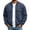 Z015-Navy, variant on Mens Zip Up Sweatshirt Lightweight Fleece Jacket Casual Sweaters Soft Full Zip Light Fleece Lining Fall Winter Spring Jacket