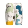 thumbnail image 2 of Haiem Childish Dinosaur Men's Pajama Short with Soft Woven Cotton Elastic Waistband Sleep Short-XX-Large, 2 of 9