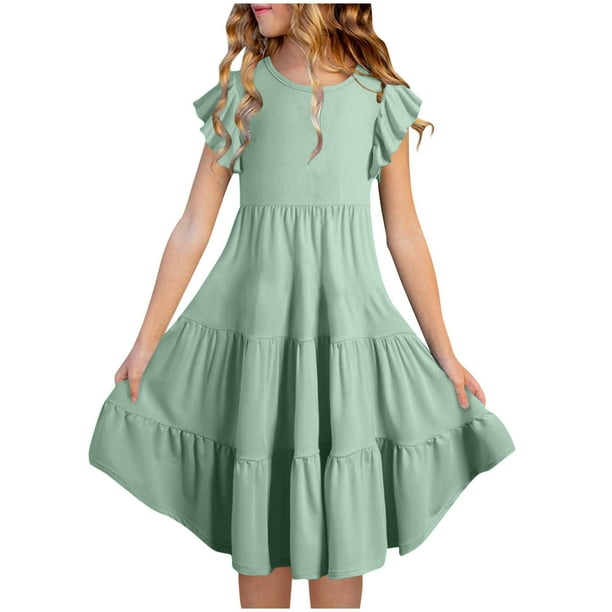 tiered skirt skater dress Black Textured Tiered Skater Dress