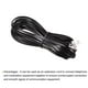 thumbnail image 3 of Teléfono Extensión Cable 25 Pies Teléfono Cable Teléfono Línea Cable RJ11 6P4C Enchufes, Macho a Hombre para Teléfono y Fax Negro 1uds, 3 of 5