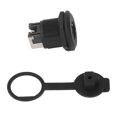 thumbnail image 1 of Adaptador De Interfaz De Extensión, Acoplador De Montaje En Panel IP67 A Prueba De Agua RJ45 Diseño De Bloqueo Roscado Resistente Para La Industria, 1 of 7