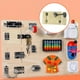 thumbnail image 5 of Tablero ocupado de 2 piezas, Material de bricolaje, juguete artesanal, aprendizaje de habilidades motoras educativas, tablero de actividades sin Estilo A, 5 of 9