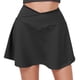 thumbnail image 1 of Falda de tenis plisada 2 en 1 para mujer - Falda pantalón deportiva de cintura alta con bolsillos, 1 of 6
