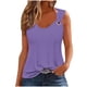 thumbnail image 2 of Puntoco Camisetas ajustadas para mujer Camiseta sin mangas de color liso para mujer Camiseta sin mangas holgada, 2 of 3