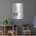 thumbnail image 4 of Luxe Metal Art 'Cherry Blossom Deer' by Michelle Faber, Metal Wall Art, 24"x36", 4 of 7