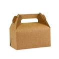 thumbnail image 4 of Bearachild Caja de almacenamiento para pasteles con asas, cajas de gran capacidad para alimentos, artículos diversos, caja de embalaje, postre, Marrón 10piezas, 4 of 6