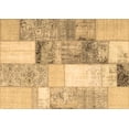 thumbnail image 1 of Ahgly Company Indoor Rectangle Patchwork Brown Transitional Area Rugs, 8' x 12', 1 of 4