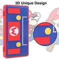 thumbnail image 4 of Game Card Case for Switch/SD Cards, Storage 24 Switch Game Cards Portable Holder Pretty Cute Hard Shell with Magnetic Closure, 4 of 6