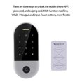 thumbnail image 4 of Cerradura de puerta inteligente IP66 a prueba de agua teclado de acceso de huellas dactilares cerrojo Bluetooth Control remoto cerradura Control puerta de conexión electrónica Guardung EL007142-00, 4 of 5