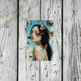 thumbnail image 5 of Vintage Iron Wall Sign, 8x12 inches - Woman with Butterfly Tattoo Design, Decorative Metal Art for Home, Bedroom, Bar, Cafe, Office, or Farm, Metal Outdoor Decor, Perfect for Room Decor, 5 of 8