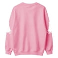 thumbnail image 5 of Girls Halloween Print Crewneck Sweatshirt Long Sleeve Fleece Pullover For Kids, 5 of 5