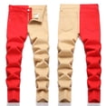 thumbnail image 3 of RUTAYY Boys Distressed Jeans High Street Long Denim Pants with Pocket Comfortable Stretch Trendy Vacation Trousers, 3 of 9