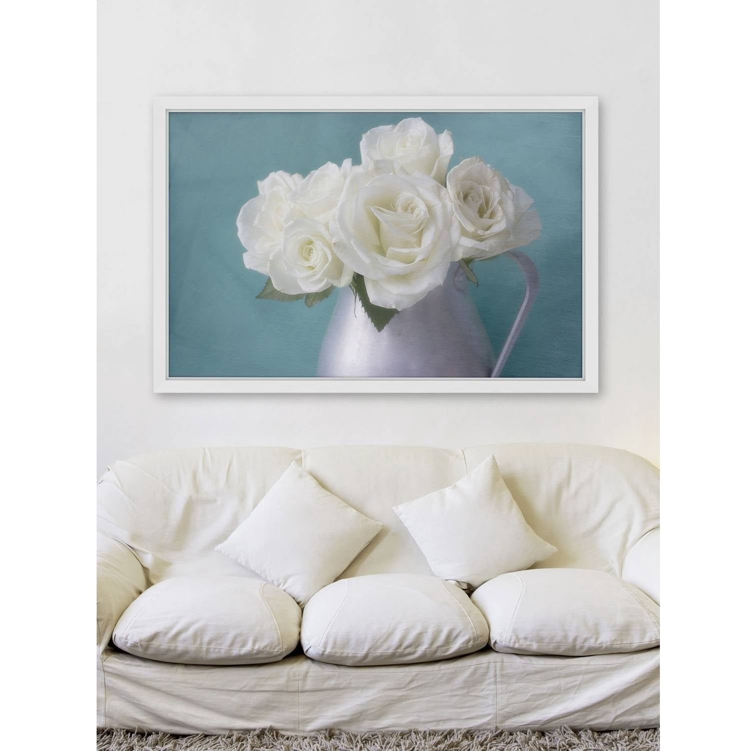"Country Bouquet" Framed Painting Print