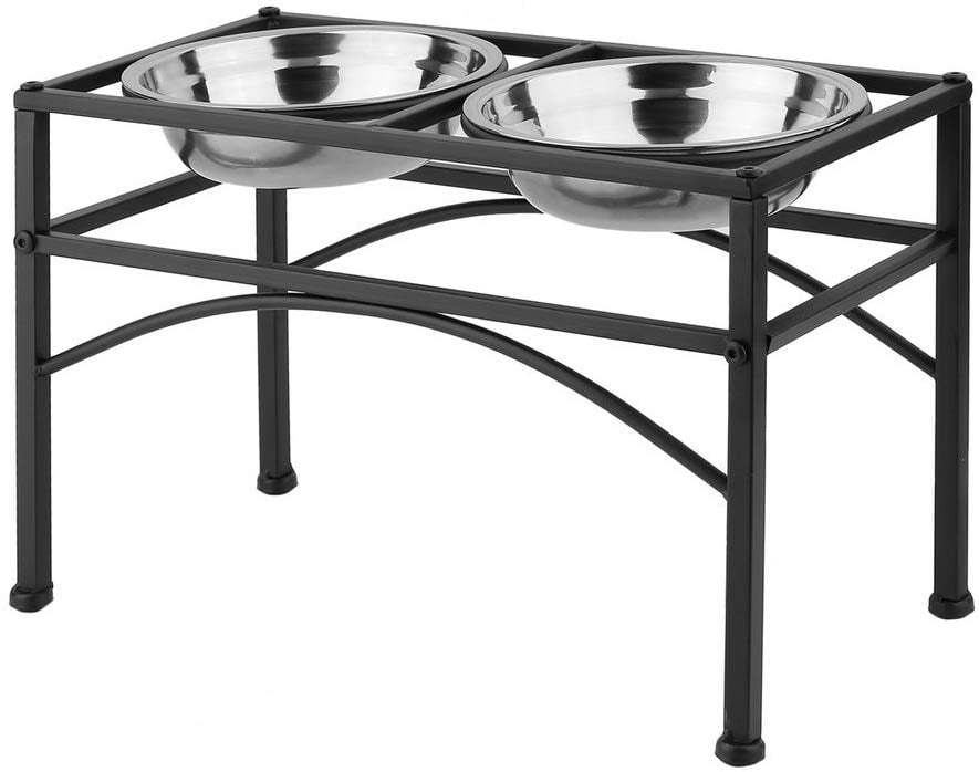 raised stainless steel dog bowls