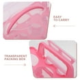 thumbnail image 4 of WRITWAA Pink Portable Cake Carrier Box PP Material 1 Pack for Cake Display and Transport, 4 of 5
