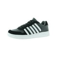 thumbnail image 1 of K-Swiss Mens Court Palisades Leather Low Top Sneakers Black 8 Medium (D), 1 of 3