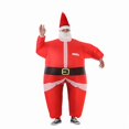 thumbnail image 5 of Santa Claus Costume Santa Claus Inflatable Costume Funny Party Activity Prom Props Pxcl_Perfect Gift, 5 of 5