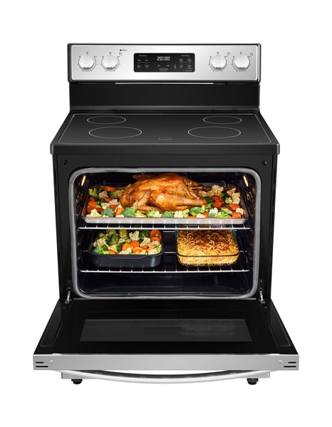 Kenmore 5.2 cu. ft. Rear-Control Electric Range - Stainless Steel