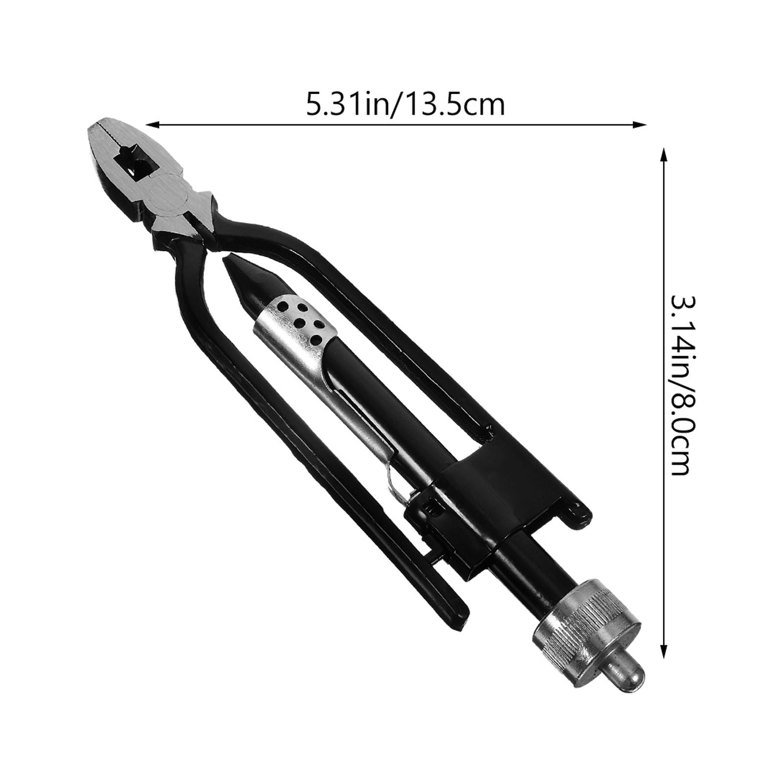 Set of 3 Steel Wire Pliers Wire Cutters Locking Pliers Safety Wire Twisters Twisted Wire Pliers Fuse Pliers