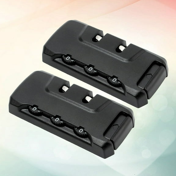 DECORNIJIA Small Padlocks With Code Luggage Lock Abs 2Pcs for Travel