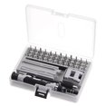 thumbnail image 1 of Electronics Repair Tool Kit - 45 In 1 Magnetic Precision Screwdriver Tweezer Sets Tool Kit | For Computer iPhone, iPad, Laptops, Smartphone, Watches & Home Use | Comfortable Grip Tools, 1 of 1