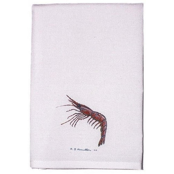 Betsy Drake Shrimp Guest Towel Set of 2