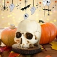 thumbnail image 6 of SDJMa Skull Knife Holder For Kitchen Storage, Horror Kitchen Storage Head Rack Kitchen, Scary Party Fruit Storage Rack Decor, Halloween Resin Skull Ornaments Gifts, Resin Knife Block Without Knives, 6 of 6