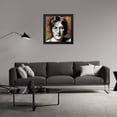 thumbnail image 3 of Stephen Chambers 20x20 Black Modern Wood Framed Wall Art Titled - John Lennon 12, 3 of 6
