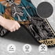 thumbnail image 3 of Fotbe Coffee-Drinking Skull Juego de 4 Tapetes para Auto con Estampado – Alfombrillas de Goma Reforzada, Diseño Antideslizante, Protección para Todo el Año – Vehículos, Autos, Camionetas y SUVs, 3 of 7