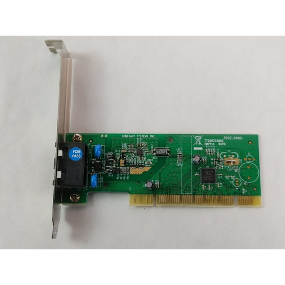 Pre-Owned Conexant RD02-D490 PCI RJ11 56K Data / Fax Modem Card (Good)