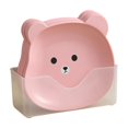 thumbnail image 2 of YAOMOBB Easy-to-clean Snack Plate 1 Set Snack Plate Bear Shape Snack Tray Storage Holder Multi Use Tableware Home Bear Graphics, 2 of 7