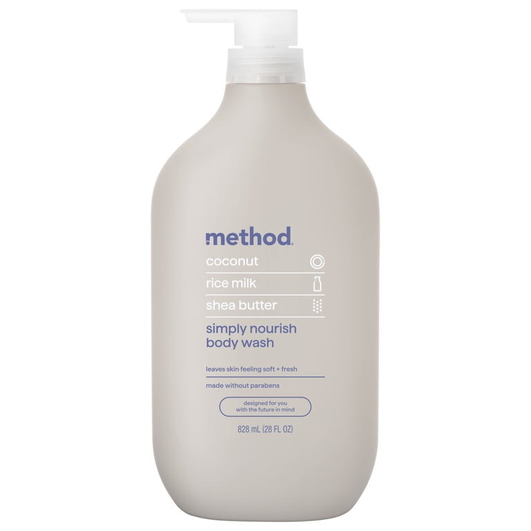 Method Simply Nourish Body Wash, Coconut & Shea, 28 oz photo 1
