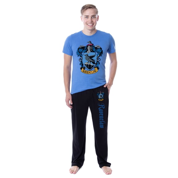 Harry Potter Mens' Hogwarts All Houses Sleep Pajama Set