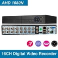 thumbnail image 4 of Grabador de video digital de 16 canales AHD/Analógico/TVI/CVI/ DVR CCTV DVR P2P Remoto, 4 of 8