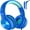 Blue, variant on Kids Headphones with Cord Wired Over Ear Toddler Headphones for School Boys Girls 3+ Year Old Birthday Gifts