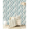 thumbnail image 2 of Blue Rectangles Wallpaper Pre-Pasted - 25"W x 125"H, 2 of 3