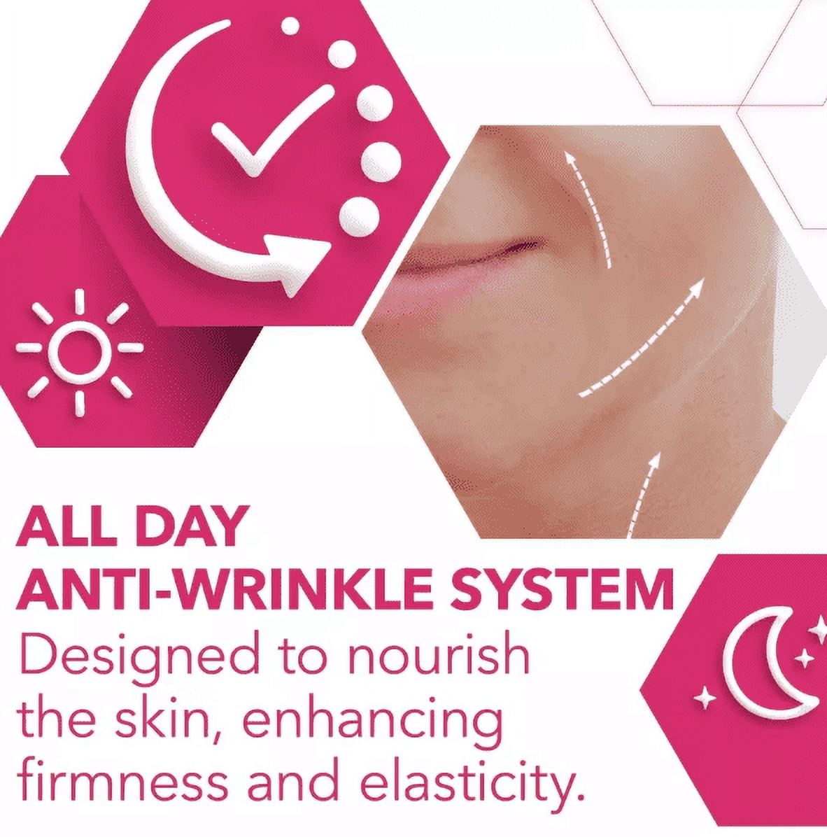 Cicatricure Day & Night Facial Cream Bundle, 24-Hour Hydrating Skincare Routine, Helps Smooth Skin Texture & Maintain Elasticity, 2-Pack