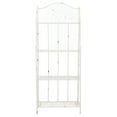 thumbnail image 2 of SAFAVIEH Amaris Outdoor Wrought Iron 4 Tier Patio Rack, Antique White, 2 of 5
