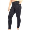 thumbnail image 2 of Danskin Women's High Rise Contour Bonded Ankle Leggings Cascade Print M, 2 of 4