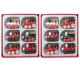 thumbnail image 1 of 12pcs Navidad Colgante de madera Decoración interior Colgante Adorno de locomotora, 1 of 5