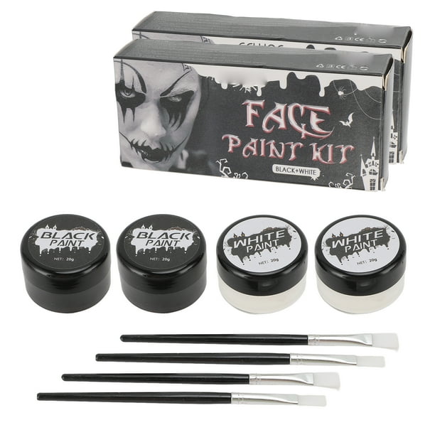 Kit profesional de pintura facial y corporal para niños y adultos, juego de pintura facial de 12 x 0.35 oz, paleta de pasteles divididos de un solo trazo, viene con 11 Kit profesional de pintura facial y corporal para niños y adultos, juego de pintura facial de 12 x 0.35 oz, paleta de pasteles divididos de un solo trazo, viene con 11