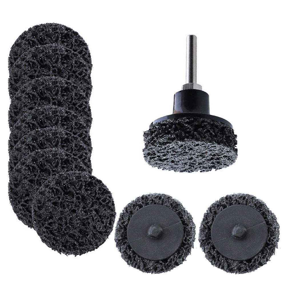 11 Pcs Strip Discs 2 Inch for Angle Grinders Clean Paint, Rust Welds, Oxidation Removal Wheel