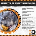 thumbnail image 4 of Dispensador de golosinas y juguete masticable SodaPup Industrial Dog Gear, 4 of 9