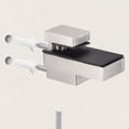 thumbnail image 4 of Uxcell Glass Shelf Bracket,Glass Clamp Solid Zinc Alloy for 3-15mm 4 Pack, 4 of 5