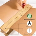 thumbnail image 2 of Bamboo Book Binding Cradle with an Awl, Wood Bookbinding Punching Cradle with Piercing Guide,Easy to Use Guide, 2 of 5