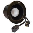 thumbnail image 1 of Specialty Lighting Sl2020.2231 40W Can Flange Frost No Switch - Black, 1 of 1