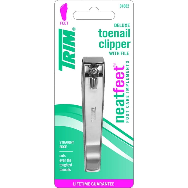 Cortaúñas para uñas de los pies Neat Feet Deluxe, acero inoxidable