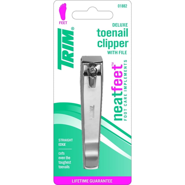 Cortaúñas para uñas de los pies Neat Feet Deluxe, acero inoxidable